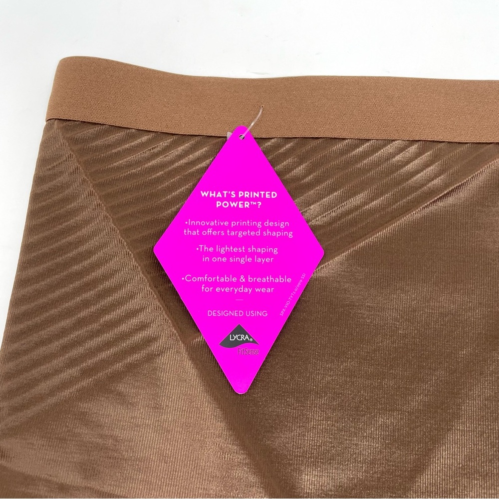 SPANX Thinstincts 2.0 High-Waist Shapewear Brief Panties Chestnut Brown size M - Picture 4 of 12